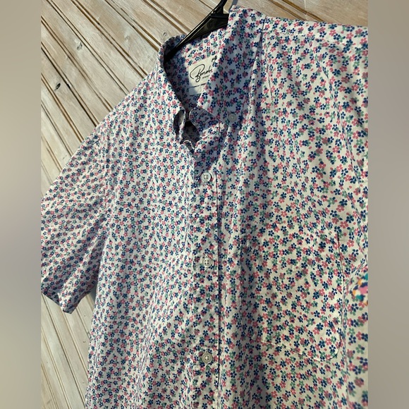 Bonobos Short-Sleeve Floral Casual Button-Downs 2 Pack Blue Pink White - Picture 7 of 11